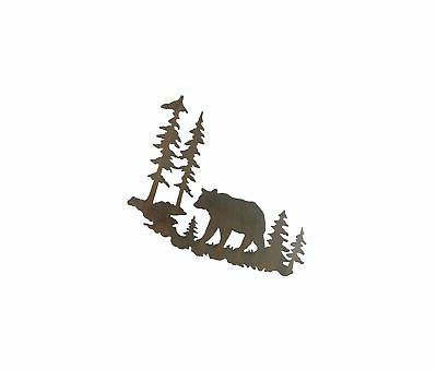 2018 Laser Cut Metal Wall Art Throughout Young'S Laser Cut Metal Bear Wall Art, 22 Inch  (View 2 of 15)