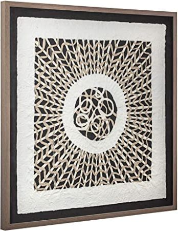 Amazon: American Art Decor Handmade Rice Paper Framed Shadow Box Regarding Fashionable Shadow Box Wall Art (View 9 of 15)