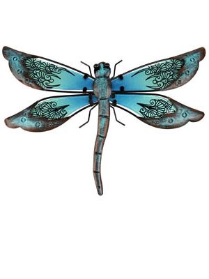 Amazon: Liffy Metal Dragonfly Garden Wall Decor Outdoor Fence Art Inside Newest Dragonflies Wall Art (View 14 of 15)