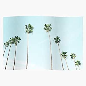 Amazon: Los Palms Palm Trees Tropical Cali Tree La Angeles With Popular Palms Wall Art (View 12 of 15)