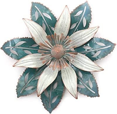 Amazon: Wall Sculptures Metal Wall Art Metal Wall Decor Living Room Intended For Trendy Crestview Bloom Wall Art (View 3 of 15)