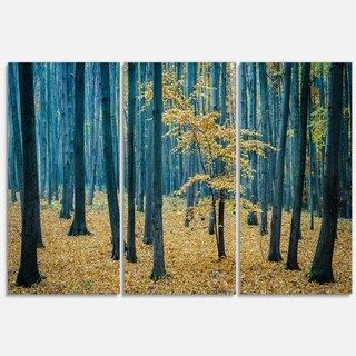 Autumn Metal Wall Art For Popular Autumn Bamboo Grove In Yellow – Oversized Forest Glossy Metal Wall Art (View 3 of 15)