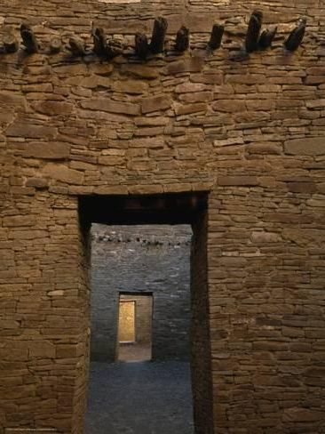 Best And Newest Hatcher Wall Art With Photographic Print: Doorway And Walls Inside Pueblo Bonito Poster (View 7 of 15)