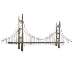 Bridge Wall Art With Regard To Most Recently Released Golden Gate Bridge Metal Sculpture At 1Stdibs (View 15 of 15)