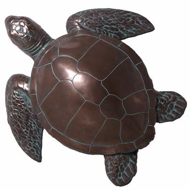 Bronze Finish Sea Turtle Wall Decor Only $ (View 1 of 15)