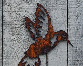 Butterfly Garden Stake Rusty Metal Art Garden Decor (With Images Intended For Recent Rust Metal Wall Art (View 4 of 15)