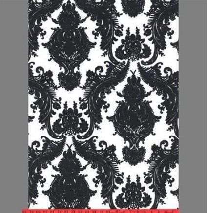 Damask Wall Art Throughout Most Popular 16+ Ideas Damask Wallpaper Bedroom Black (View 3 of 15)