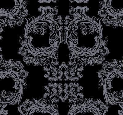 Damask Wall Art Within Newest Skull Damask – Version  (View 13 of 15)