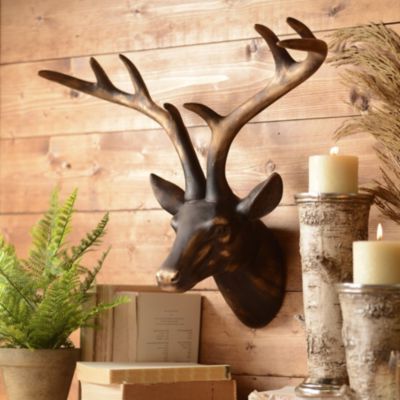 Deer Head Wall, Lodge Decor, Lodge Style Decorating (View 1 of 15)