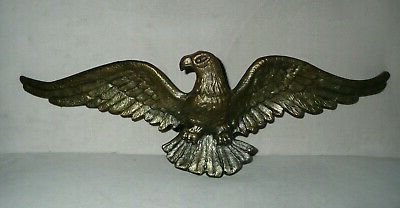 Famous Vintage Flying Eagle Solid Brass Wall Hanging Wall Decor Plaque  (View 8 of 15)
