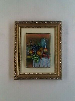 Fashionable 3 Dimensional Resin Art Bass Relief Fruits Still Life Wall Art Framed For Dimensional Wall Art (View 6 of 15)