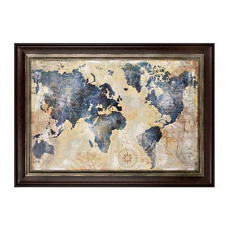 Framed Art Prints, Framed Art Pertaining To Recent Globe Wall Art (View 7 of 15)