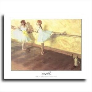 Girl Tutu Ballet Dance French Wall Picture Art Print (View 14 of 15)