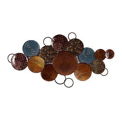 Global Circles Metal Wall Art I Was Thinking Something More Like This Intended For 2018 Looping Metal Wall Art (View 15 of 15)