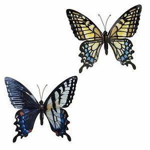 Large Wall Decor Ornaments With Regard To Well Liked Butterfly Garden Ornament Wall Art Shudehill Home Decoration Metal (View 4 of 15)