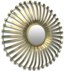 Metal Mirror Wall Art With 2017 Wall Mirror Round Wall Hanging Art Sculpture Metal Mirror Big 62 Cm (View 15 of 15)