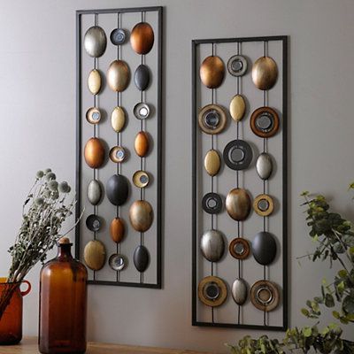 Metal Wall Art Decor, Diy Wall Pertaining To Preferred Open Dotswall Art (View 1 of 15)