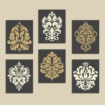 Most Current Damask Wall Art Throughout Shop Damask Wall Decor On Wanelo (View 12 of 15)