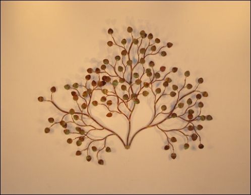 Most Current Metal Wall Art And Wall Décor – Leaves – Gurtan Designs With Regard To Pierced Metal Leaf Wall Art (View 10 of 15)