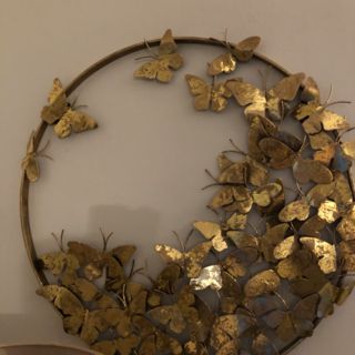 Most Popular Golden Butterfly Wall Decor In  (View 7 of 15)