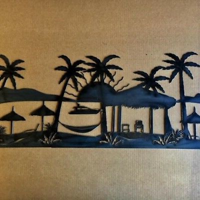 Most Recently Released Beach Vacation Scene – Metal Wall Art (View 9 of 15)