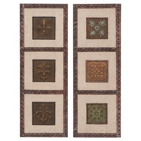 Most Recently Released Square Bronze Metal Wall Art For Crafted From Solid Wood And Bronze, This Elegant Wall Decor Adds A (View 7 of 15)