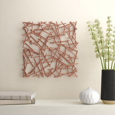 Most Recently Released Square Metal Wall Art For Mercer41 Ochlocknee Metal Abstract Square Wall Décor In  (View 1 of 15)