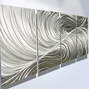 Newest Amazon: Miles Shay Metal Wall Art, Modern Home Decor, Contemporary In Abstract Modern Metal Wall Art (View 14 of 15)