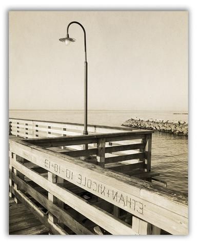 Newest Pier Wall Art Throughout Ocean Pier Wall Art Personalized (View 8 of 15)