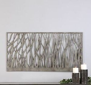 Organic Grass Modern With Regard To Best And Newest Gold And Black Metal Wall Art (View 13 of 15)
