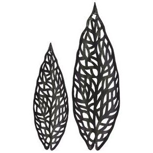Pierced Metal Leaf Wall Art Intended For Well Known Leaf Metal Wall Du00E9Cor Set #Purposes #Functional #Addition (View 15 of 15)