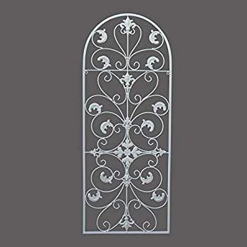 Polished Metal Wall Art With Regard To Favorite Amazon: Gb Home Collection Gbhome Gh 6777w Metal Wall Decor (View 1 of 15)