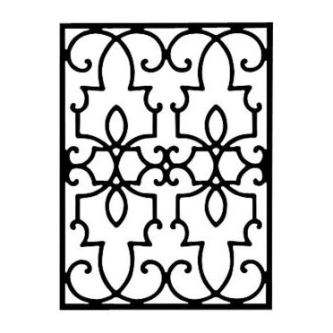 Polished Metal Wall Art With Regard To Most Current Wrought Iron Wall Decor Large Rectangle (View 11 of 15)