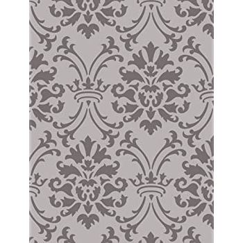 Popular Damask Wall Art Inside Amazon: Damask Stencil Gabrielle – Reusable Stencils For Walls And (View 2 of 15)