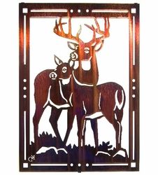 Preferred 20" Golden Moments Deer Metal Wall Artkathryn Darling – Wildlife With Regard To Deer Wall Art (View 14 of 15)