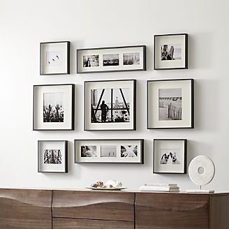 Preferred Gunmetal Wall Art In Brushed Gunmetal Picture Frame Gallery, Set Of  (View 10 of 15)