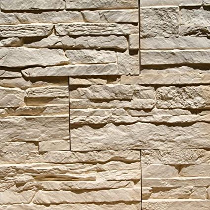 Preferred Sample Of Gypsum Stone Look Wall Decor Tenerife Yellow – – Amazon With Regard To Stones Wall Art (View 7 of 15)