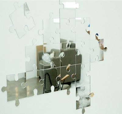 Puzzle Wall Art Regarding Widely Used New Acrylic Square Puzzle Wall Mirror  (View 9 of 15)
