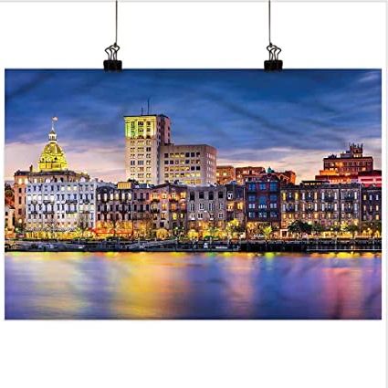 Recent Reflection Wall Art For Amazon: Scenery Christmas Wall Art European Country Reflection (View 13 of 15)