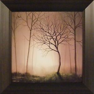 Reflection Wall Art With Favorite Deep Reflectionstim Gagnon 24X24 Framed Wall Art Picture Trees (View 2 of 15)