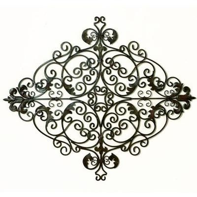 Scrollwork Metal Wall Art Within Widely Used Manor Scroll Wall Grill In  (View 6 of 15)
