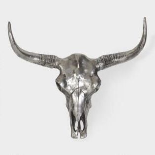 Skull Wall Decor, Cow (View 10 of 15)