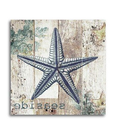 Starfish Wall Art With Regard To Most Current Take A Look At This Starfish Seaside Canvas Artcourtside Market On (View 10 of 15)