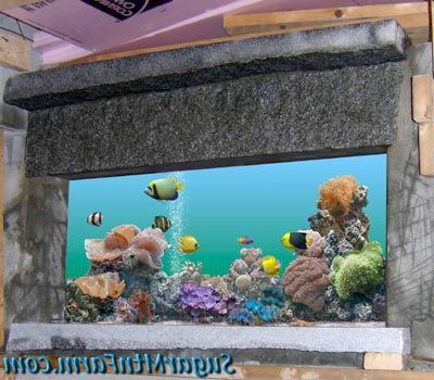 Wall Aquarium, Wall Decor, Decor (View 6 of 15)
