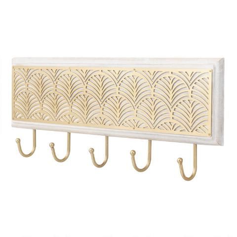 Wall Racks With Regard To Gold And Black Metal Wall Art (View 5 of 15)