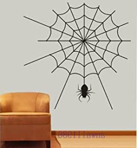 Well Known Amazon: Steempunk Punk Spider Web Cobweb Net House Home Wall Within Web Wall Art (View 5 of 15)