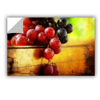 Well Known Grapes Wall Art Inside Set Of Fruit'S And Grapes Vinyl Wall Art – 16295559 – Overstock (View 7 of 15)