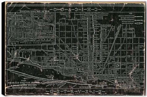Well Known Hatcher Wall Art Throughout Hatcher & Ethan Chicago Railroad Graphic Art Print On Canvas (With (View 9 of 15)