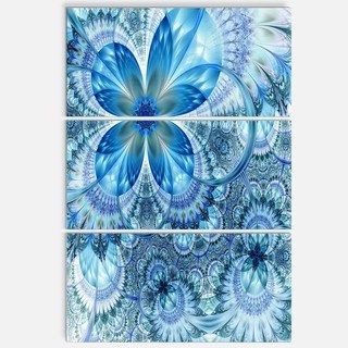 Well Known Multi Color Metal Wall Art With Multi Color Fractal Floral Pattern In Black – Floral Glossy Metal Wall (View 10 of 15)