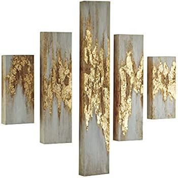 Widely Used Signature Wall Art With Amazon: Ashley Furniture Signature Design – Devlan Wall Art – Set (View 3 of 15)